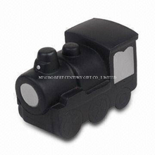Train Engine Shape PU Foam Promotional Toy Stress Ball