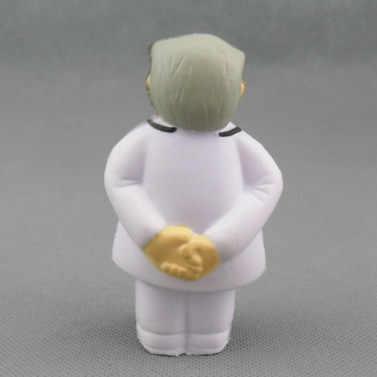 PU Foam Stress Squeeze Toy Doctor Man Design