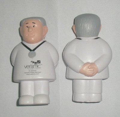 PU Foam Stress Squeeze Toy Doctor Man Design