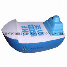 Boat Shape PU Foam Promotional Toy Stress Ball