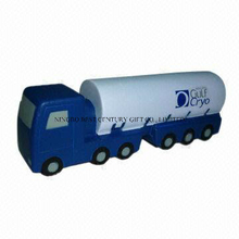 Tanker Shape PU Foam Promotional Toy Stress Ball
