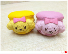 Squishies Dog Hamburger PU Squishy Slow Rising Scented Toy