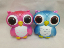 Custom Squishies Big Owl PU Foam Slow Rising Squishy Toys
